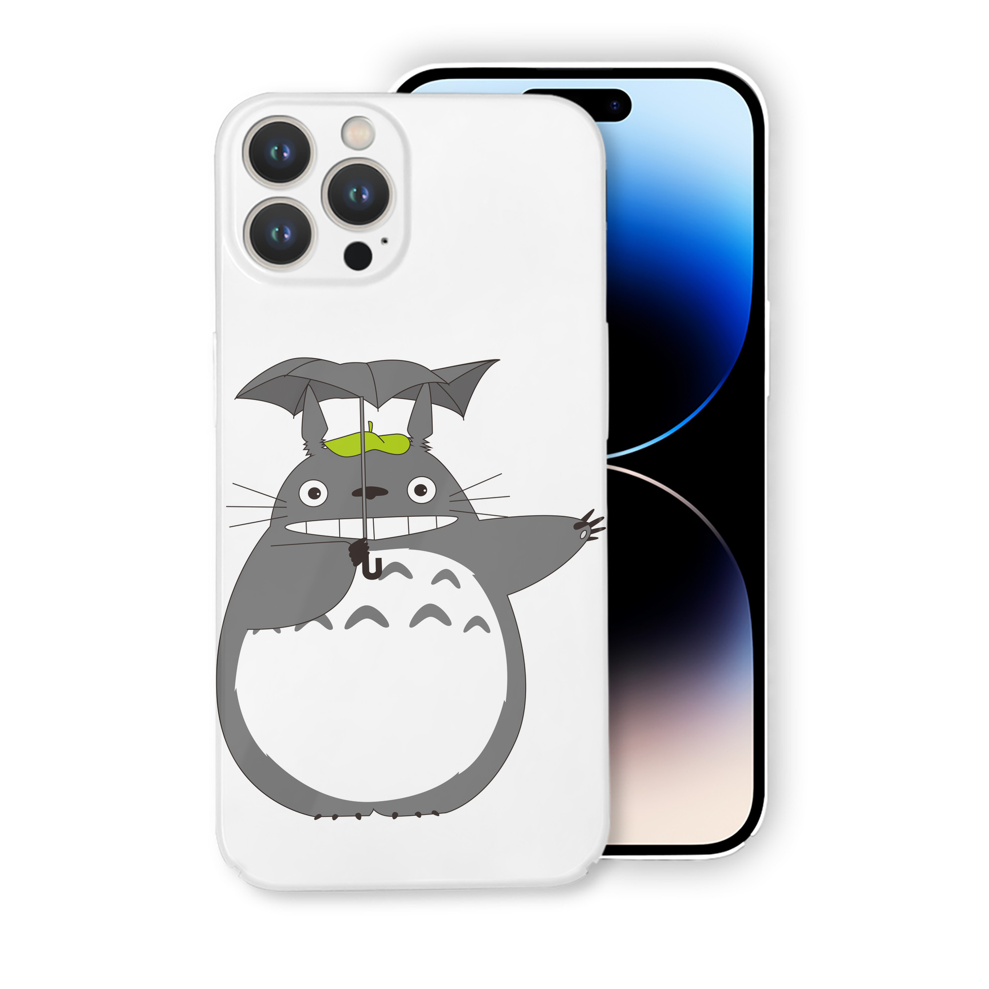 （画像用） となりのトトロ 草壁メイ 草壁サツキ My Neighbor Totoro Satsuki Kusakabe Mei Kusakabe 【iPhone 14シリーズ対応】ハードケース